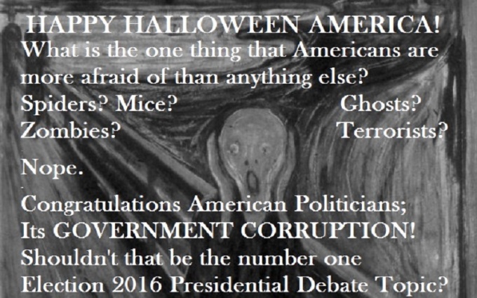 Halloween 2015: What are Americans most afraid of?
